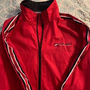 Tommy Hilfiger red zip up jacket Men’s XL